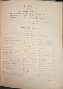 Faust opéra en cinq actes - musique de ch. Gounot