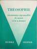 Th&eacute;osophie : connaissance suprasensible du monde et de la destin&eacute;e. Rudolf Steiner