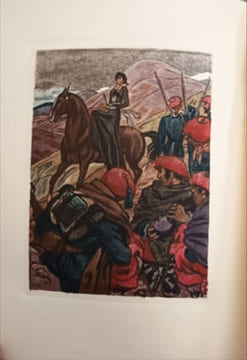 Pour don carlos / douze gravures imprimées en couleurs d'apres les aquarelles de pierre brissaud. Pierre Benoit