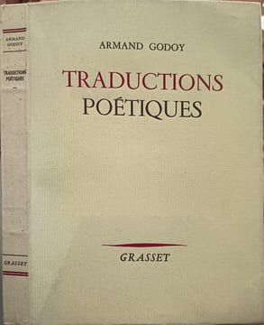 Traductions poétiques. Armand Godoy