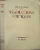 Traductions po&eacute;tiques. Armand Godoy