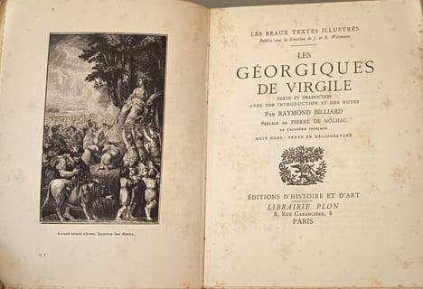 Les Géorgiques de Virgile. Virgile
