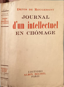 Journal d'un intellectuel en chômage