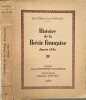 Histoire de la Po&eacute;sie Fran&ccedil;aise depuis 1850. Paul Fort et Louis Mandin