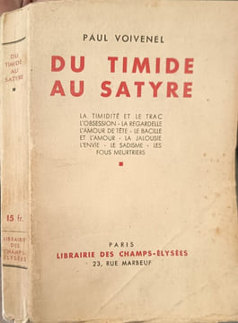 Du timide au satyre. Paul Voivenel