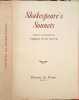 Shakespeare's Sonnets - version fran&ccedil;aise de pierre jean jouve. William Shakespeare