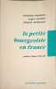 La petite bourgeoisie en France. Christian Baudelot  Roger Establet  Jacques Malemort