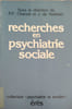Recherches en psychiatrie sociale. Collectif