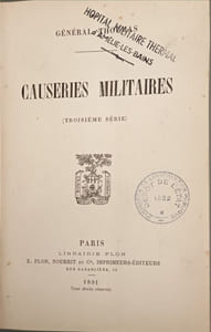 Causeries militaires