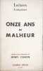 Onze ans de malheur. Henry Coston