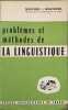 Probl&egrave;mes et m&eacute;thodes de la linguistique. Walther v. Wartburg