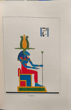 PANTHEON EGYPTIEN collection des personnages myhtologiques de l'Ancienne Egypte. CHAMPOLLION J.-F. . -