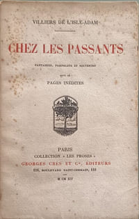 Chez les passants exemplaire numéroté 1180/1500