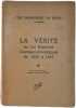 La v&eacute;rit&eacute; sur les Rapports Germano-Sovi&eacute;tiques de 1939 &agrave; 1941. The Department Of State