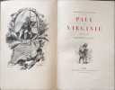 Paul et Virginie. Illustrations de Maurice Leloir. Bernardin de Saint-Pierre