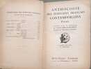 Anthologie des &eacute;crivains fran&ccedil;ais contemporains. Po&eacute;sie. GAUTHIER-FERRI&Egrave;RES