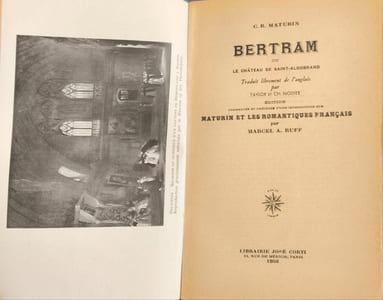 Bertram ou le château de Saint-Aldobrand