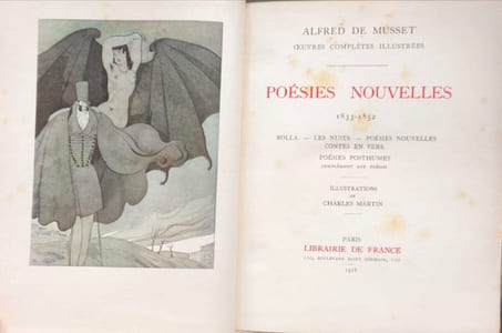 Oeuvres complètes illustrées - poésies nouvelles 1833-1852 - illustrations de charles martin