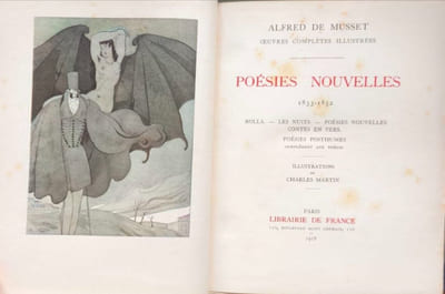 Oeuvres complètes illustrées - poésies nouvelles 1833-1852 - illustrations de charles martin