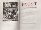 Faust et le second Faust - num&eacute;rot&eacute; 4316/5000. W. Goethe