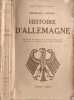 Histoire d'Allemagne. Hermann Pinnow