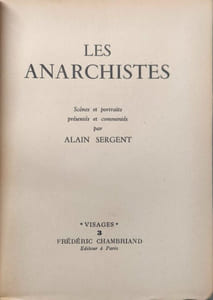 Les anarchistes / scenes et portraits/ 24 illustrations