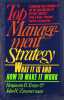 Top Management Strategy: What It Is and How to Make It Work. Tregoe Benjamin B.  Zimmerman John W