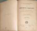 Les armements maritimes / tome 1 construction du navire avec 140 figures. Claude Champenois