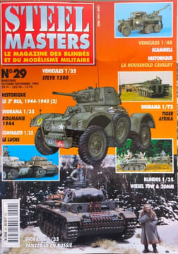 Steel masters / le magazine des blindes et du modélisme militaire n° 29. Collectif