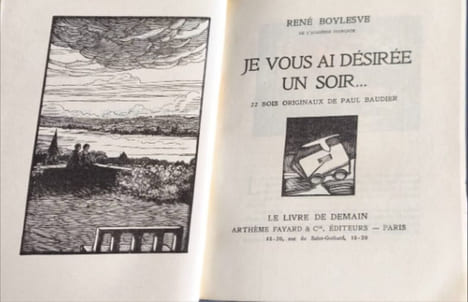 Je vous ai désirée un soir la pays natal la belle enfant ou l'amour à 40 ans les amants tourmentés ( 4 livres en 1 avec leurs bois originaux ). René ...
