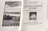 Je vous ai d&eacute;sir&eacute;e un soir la pays natal la belle enfant ou l'amour &agrave; 40 ans les amants tourment&eacute;s ( 4 livres en 1 avec leurs bois originaux ). Ren&eacute; ...