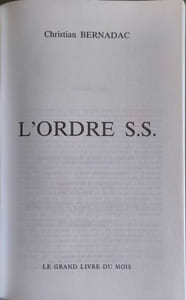 L'ordre SS : Le glaive et les bouorreaux