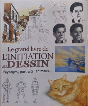 grand livre de l initiation au dessin * (0): Paysages portraits animaux. Atelier TF