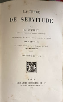 La Terre de Servitude. H. Stanley