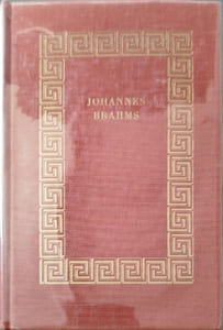 Chronologie des oeuvres de Johannes brahms/ exemplaire numeroté