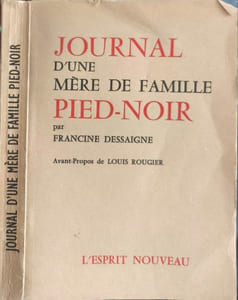 Journal d'une mère de famille pied-noir