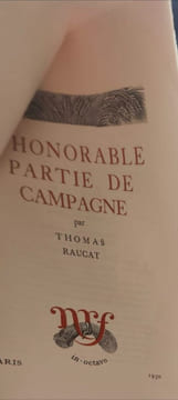 L'honorable partie de campagne - numéroté 1266. Thomas Raucat