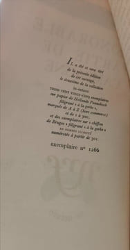 L'honorable partie de campagne - numéroté 1266. Thomas Raucat
