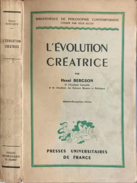L'Évolution créatrice. Henri Bergson