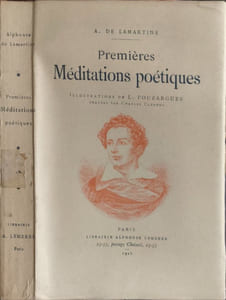 Premières Méditations poétiques - illustrations de L.Pouzargues gravées par charles clément