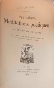 Premières Méditations poétiques - illustrations de L.Pouzargues gravées par charles clément