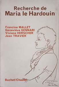 RECHERCHE DE MARIA LE HARDOUIN