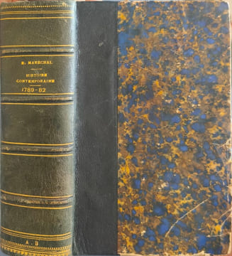 Histoire contemporaine depuis 1789 jusqu'a nos jours. E. Maréchal