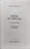 Speer et Hitler: L'architecte du diable. Breloer Heinrich  Behre Kerstin  Mauduit Jean