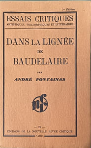 Dans la lignée de Baudelaire