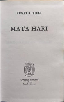Mata Hari. Renato Sorgi