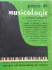 Pr&eacute;cis de musicologie. Jacques Chailley