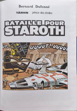 tarhn prince des etoiles 3/Bataille pour staroth. Dufosse Bernard