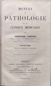Manuel de pathologie et de clinique médicales