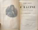 Œuvres compl&egrave;tes de J. Racine pr&eacute;c&eacute;d&eacute;es d'un essai sur sa vie et ses ouvrages orn&eacute; d'un beau portrait de J.Racine et de 12 vignettes sur acier d'apr&eacute;s ...